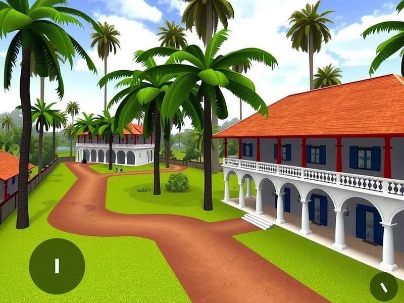 Colonial Pondicherry Tour Game Screenshot